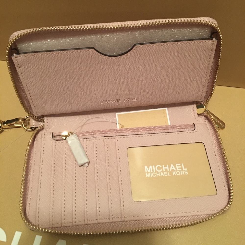 NWT MICHAEL KORS LARGE BLOSSOM PHONE CASE - Picture 7 of 8